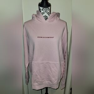 Pink Seeker Hoodie Sweatshirt Sz Large NWOT